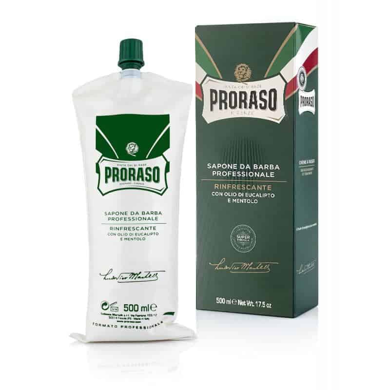 sapone-barba-vescica-500ml-proraso PRORASO ΚΡΕΜΑ ΞΥΡΙΣΜΑΤΟΣ ΕΥΚΑΛΥΠΤΟΣ 500ml - Image 1