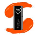 ΗΜΙΜOΝΙΜΟ ΒΕΡΝIΚΙ SEMILAC 446 YOLO ORANGE 7ml