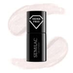 ΗΜΙΜOΝΙΜΟ ΒΕΡΝIΚΙ SEMILAC PEACH PEARL 236 7ML