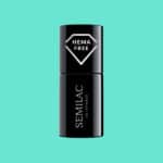 ΗΜΙΜOΝΙΜΟ ΒΕΡΝIΚΙ SEMILAC STRONG TURQUOISE 439 7ML