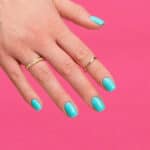 ΗΜΙΜOΝΙΜΟ ΒΕΡΝIΚΙ SEMILAC STRONG TURQUOISE 439 7ML - Image 2