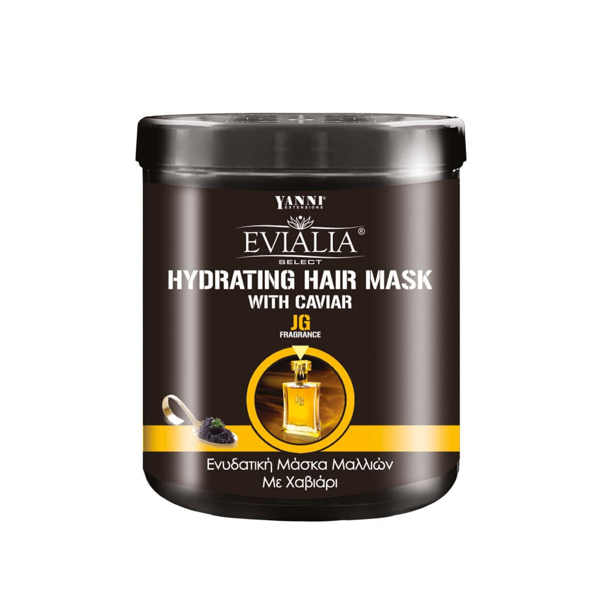 EVIALIA AROMATIC JG W-CAVIAR 1L EVIALIA ΜΑΣΚΑ ΜΑΛΛΙΩΝ ΕΝΥΔΑΤΙΚΗ ΜΕ ΧΑΒΙΑΡΙ 1000 ml - Image 1