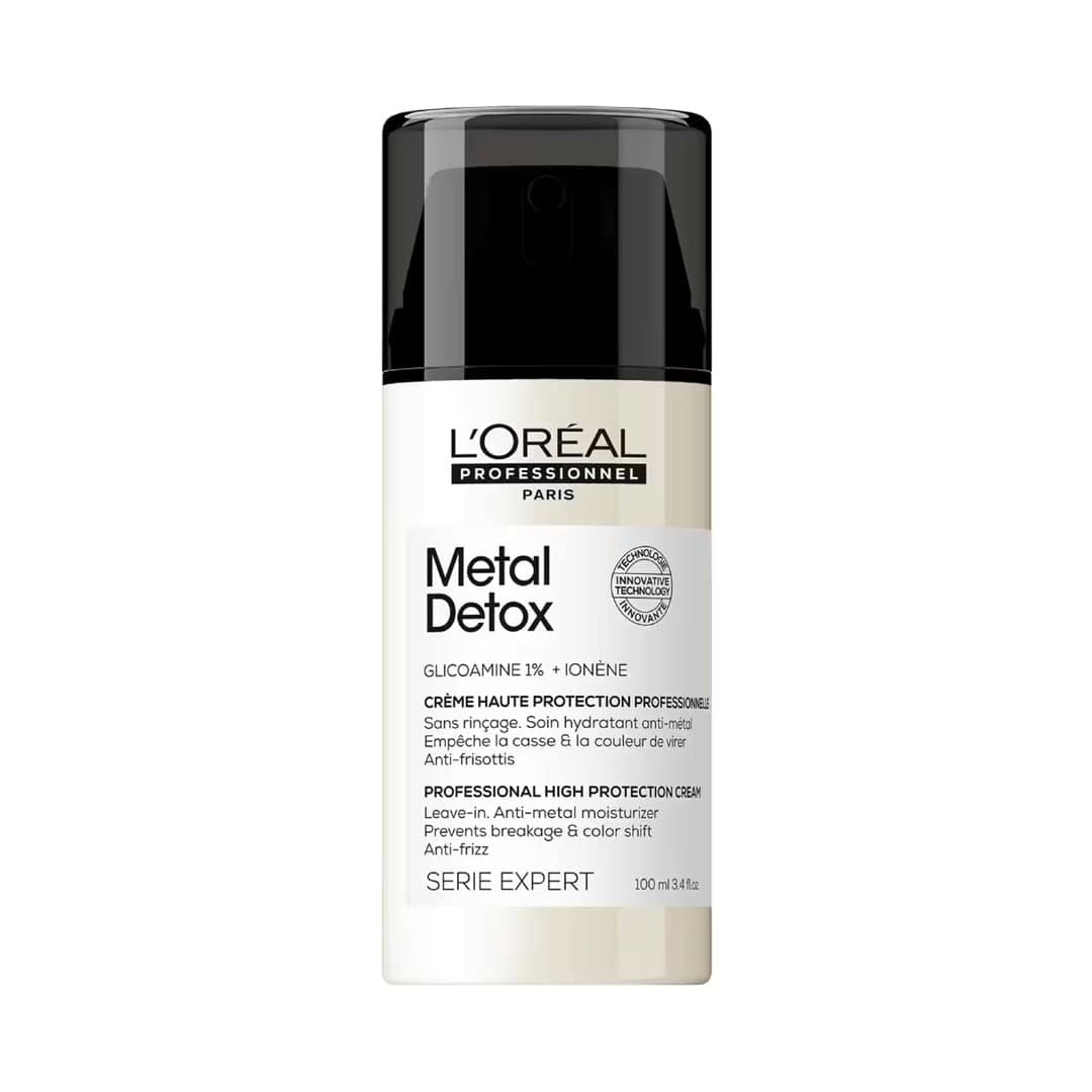 Loreal metal detox L'OREAL METAL DETOX ΘΕΡΜΟΠΡΟΣΤΑΤΕΥΤΙΚΗ ΚΡΕΜΑ ΜΑΛΛΙΩΝ 100ml - Image 1