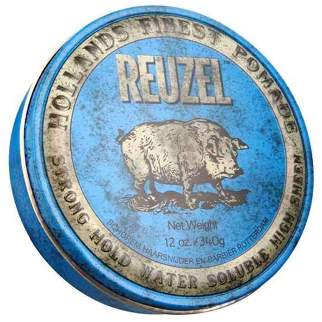 reuzel-blue-340-2big REUZEL STRONG HOLD BLUE POMADE 340g - Image 1