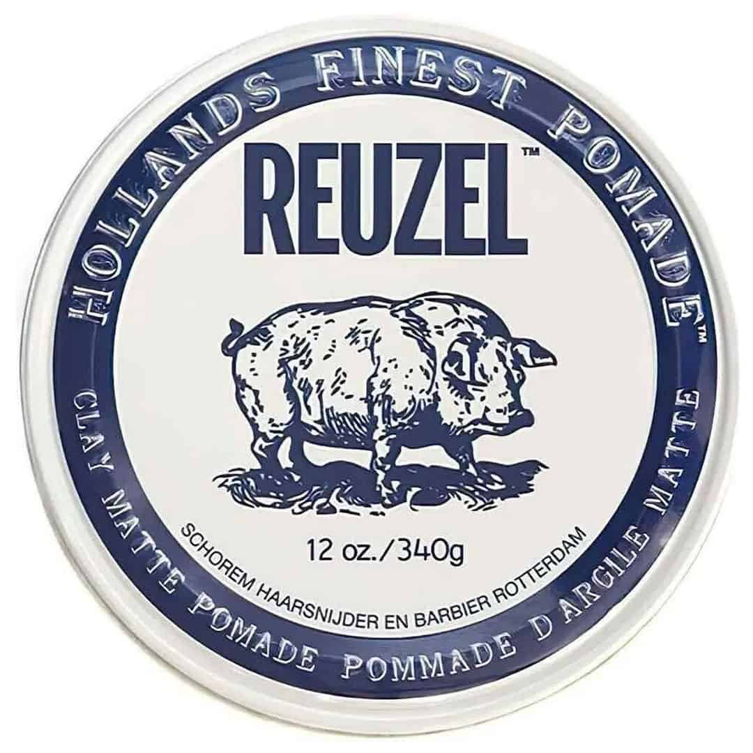 reuzel-clay-matte-pomade-hog-K340gr-1 REUZEL CLAY MATTE POMADE 340g - Image 1