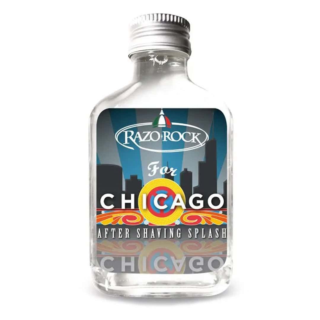 Chicago after shave AFTERSHAVE FOR CHICAGO RAZOROCK 100ml - Image 1