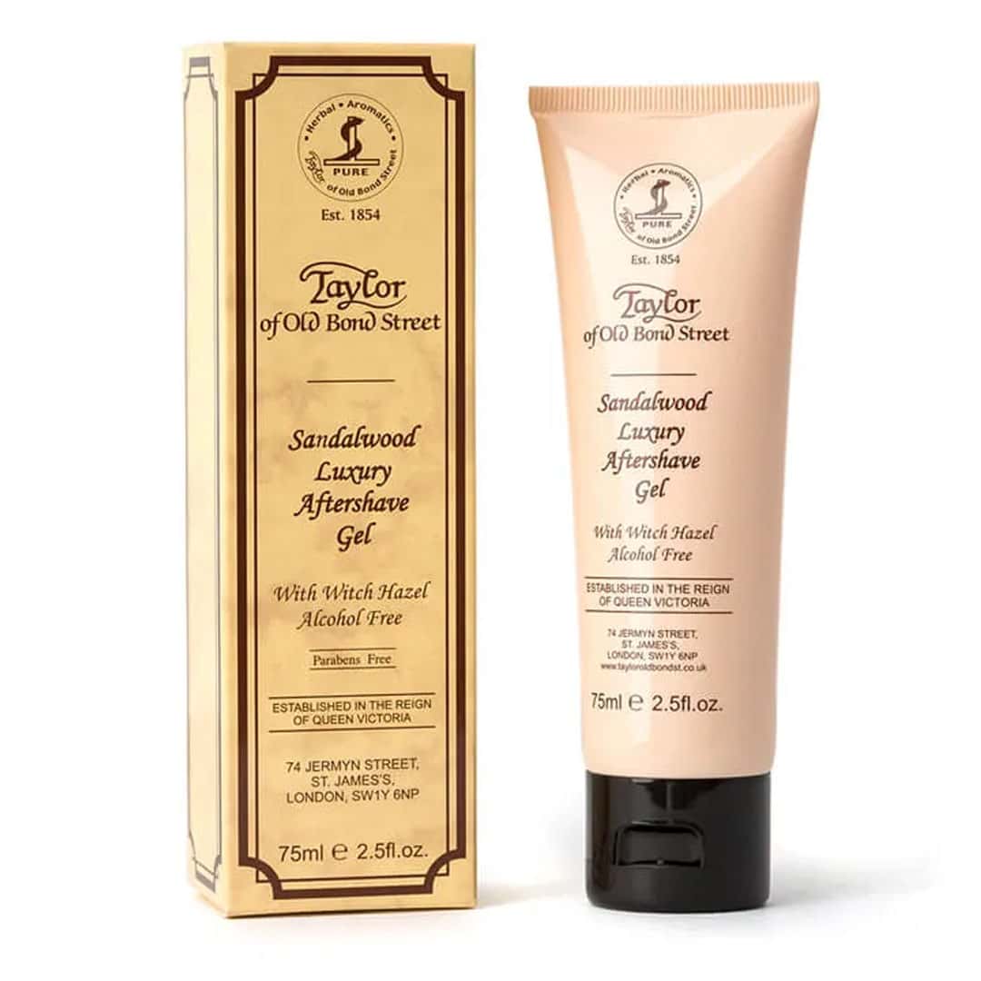 TAYLOR after shave sandal AFTERSHAVE GEL TAYLOR OF OLD BOND STREET SANDALWOOD 75ml - Image 1
