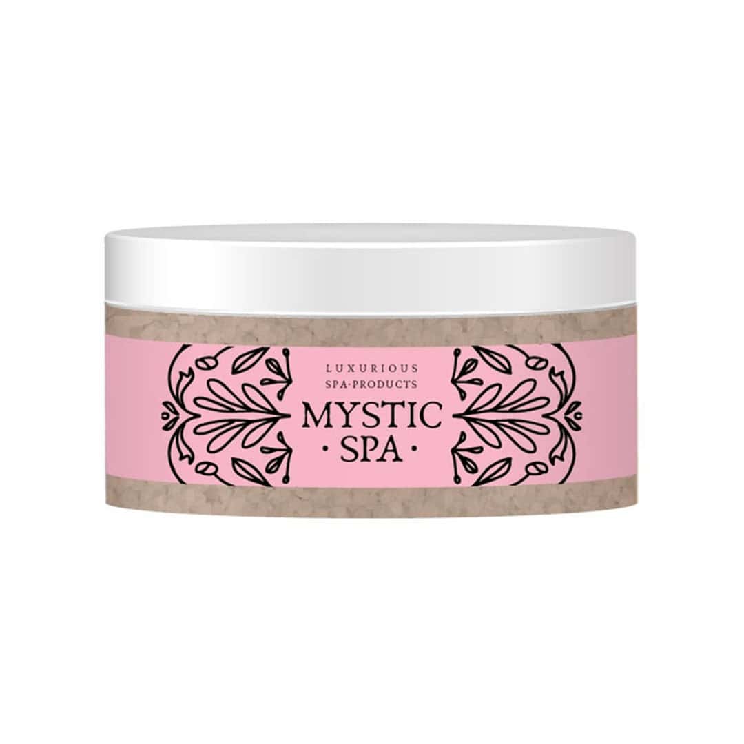 scrub-σώματος-mystic-spa-καραμέλα-0500gr ΠΙΛΙΝΓΚ ΣΩΜΑΤΟΣ ΦΡΑΟΥΛΑ MYSTIC SPA NAILSHOP 500ml - Image 1
