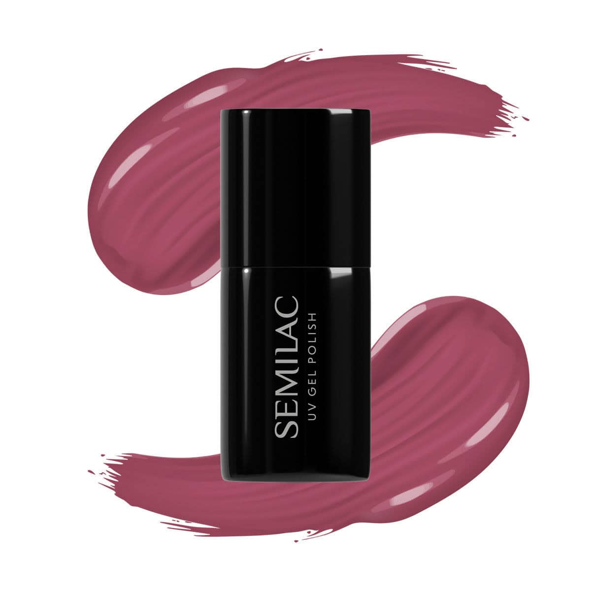 ΗΜΙΜOΝΙΜΟ ΒΕΡΝIΚΙ SEMILAC UV HYBRID 005 BERRY NUDE 7ml ημιμόνιμο βερνίκι Semilac UV Hybrid 005 Berry Nude 7ml