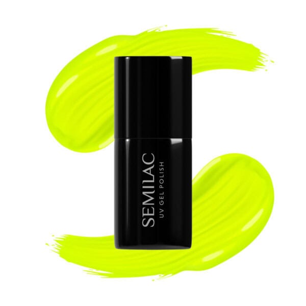 ημιμόνιμο βερνίκι Semilac UV Hybrid 040 Canary Green 7ml