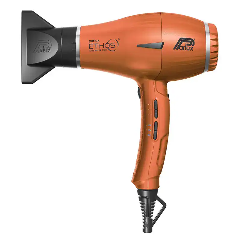 ΣΕΣΟΥΑΡ PARLUX ETHOS 2300W COPPER επαγγελματικό σεσουάρ πιστολάκι μαλλιών PARLUX Ethos 2300 Watt copper πορτοκαλί
