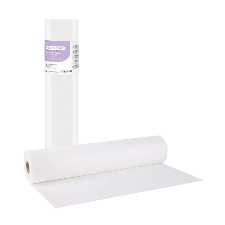 ΙΑΤΡΙΚΟ ΡΟΛΟ SOFT CARE 58x50cm ΛΕΥΚΟ NON-WOVEN 40gr εξεταστικό ιατρικό ρολό soft care λευκό 58x50cm 40gr non woven