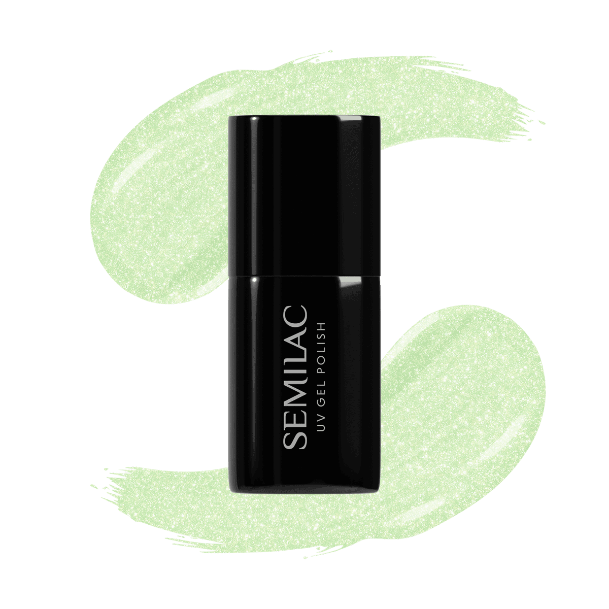 ΗΜΙΜΟΝΙΜΟ ΒΕΡΝΙΚΙ SEMILAC UV GEL POLISH 497 GREEN GROOVE 7ml ημιμόνιμο βερνίκι Semilac UV Hybrid 497 Green Groove 7ml