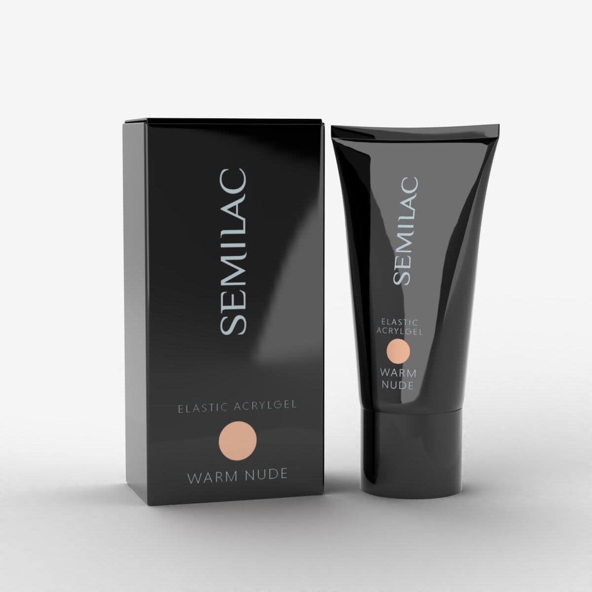 SEMILAC ACRYLGEL ELASTIC WARM NUDE 30gr Semilac Acrylgel ακρυλικό gel τζελ Elastic Warm Nude 30gr