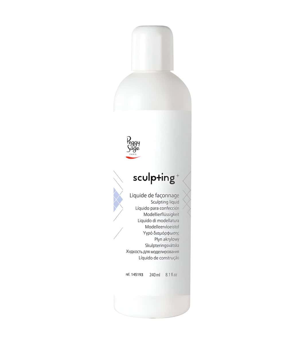 PEGGY SAGE ΥΓΡΟ ΑΚΡΥΛΙΚΟΥ SCULPTING LIQUID 240ml υγρό ακρυλικού διαμόρφωσης μανικιούρ Sculpting Liquid 240ml Peggy Sage