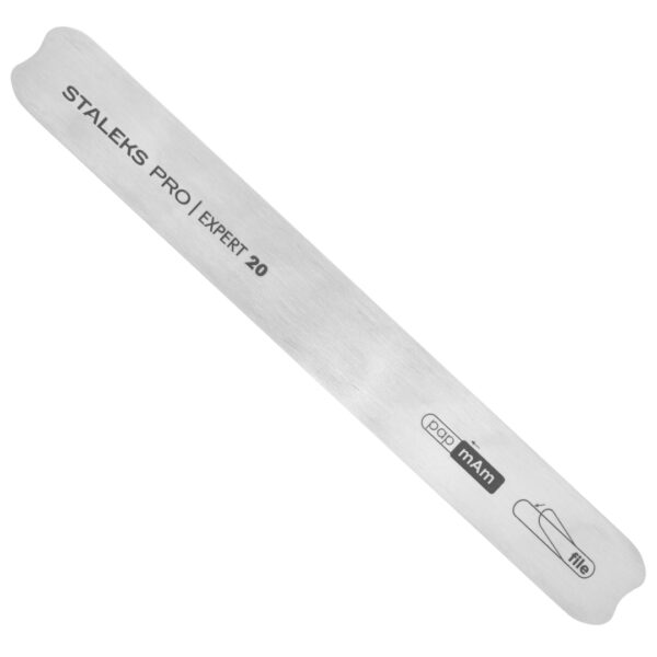 Λίμα ίσια μεταλλική Staleks Pro Expert 20 180 grit με ανταλλακτικό