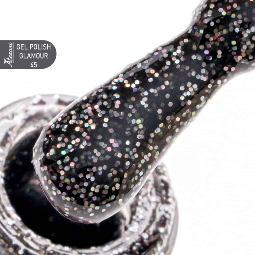 GEL POLISH GLAMOUR 45 (545)_HEMA-1000x1000 GEL POLISH GLAMOUR 45 (№545_GLITTER) 15ml - Image 1