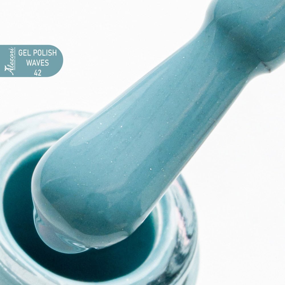 GEL POLISH WAVES 42 (3757)_HEMA-1000x1000 GEL POLISH WAVES 42 (№3757_SHIMMER) 15ml. - Image 1