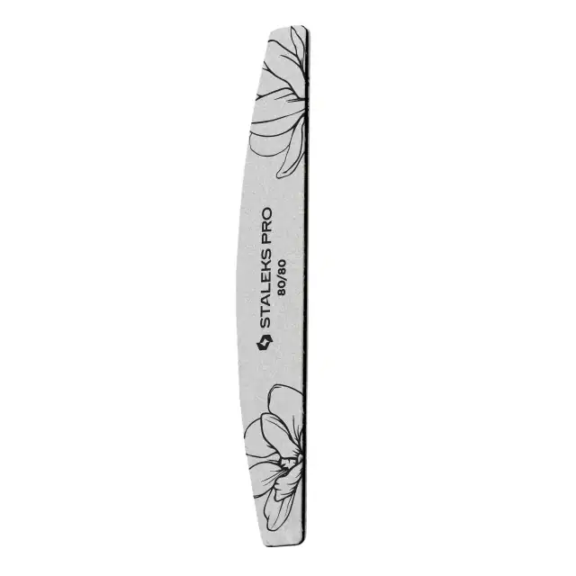 Crescent-mineral-nail-file-EXPERT-40-80-80-grit-25-pcs- (1) Staleks Pro Λίμα Μισοφέγγαρο 80/80