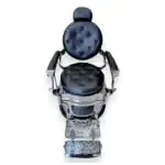 ΚΑΡΕΚΛΑ BARBER BLACK-SILVER VM-3001 - Image 3
