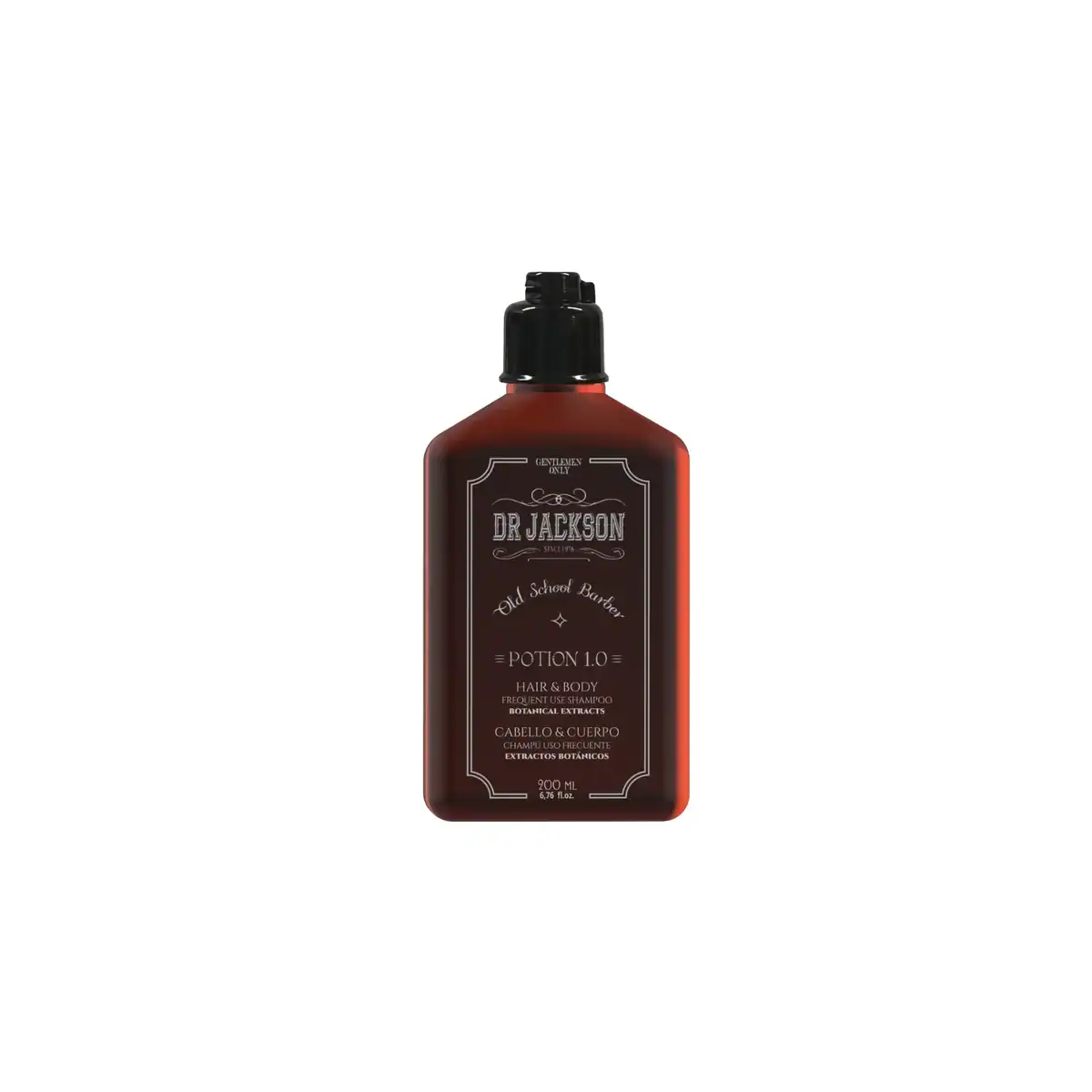 1.0 POTION - 200 ML (1) σαμπουάν για μαλλιά σώμα και γενειάδα