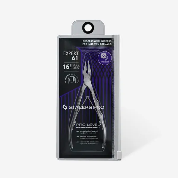Professional nippers for ingrown toenails EXPERT 61 16 mm