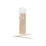 STALEKS 10 ΞΥΛΑΚΙΑ ΜΑΝΙΚΙΟΥΡ WOODEN ORANGE STICK 150mm DOS-10/10 - Image 2