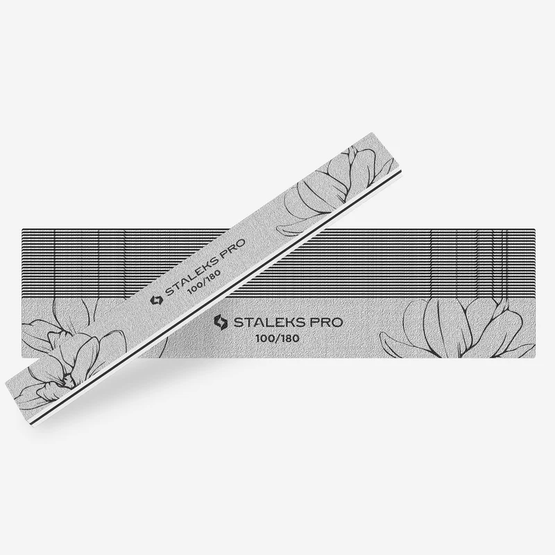 staleks-lima-straight-100-180-grit (1) Λίμα Νυχιών Ίσια STALEKS EXPERT NFE-20 100/180 Grit (25 τμχ)