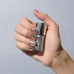 SEMILAC NAIL LACQUER 115 SILVER CHROME 9ml - Image 2
