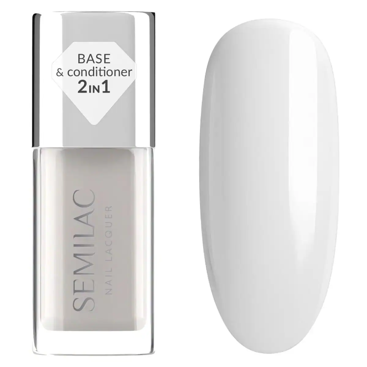 semilac-nail-laquer-smoothing_base_jpg (1) SEMILAC NAIL LACQUER SMOOTHING BASE 9ml - Image 1