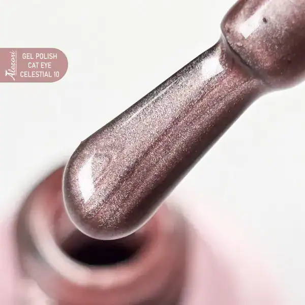 gel polish cat eye celestial 10 alezori