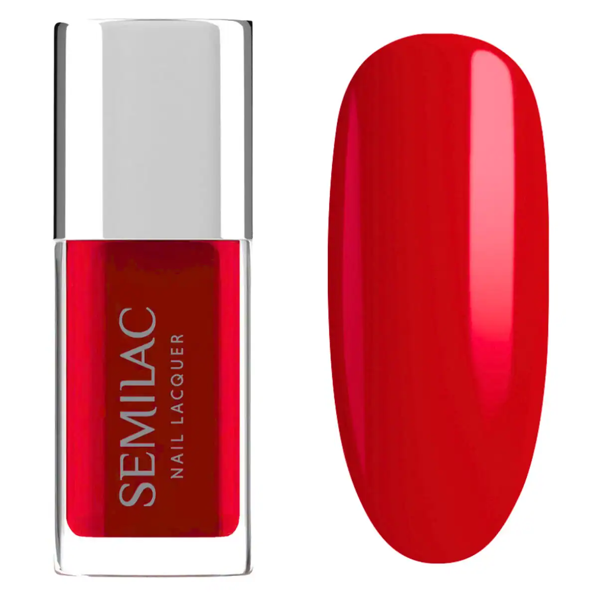 semilac-nail-lacquer-120-neon-red-9ml (1) SEMILAC NAIL LACQUER 120 NEON RED 9ml - Image 1